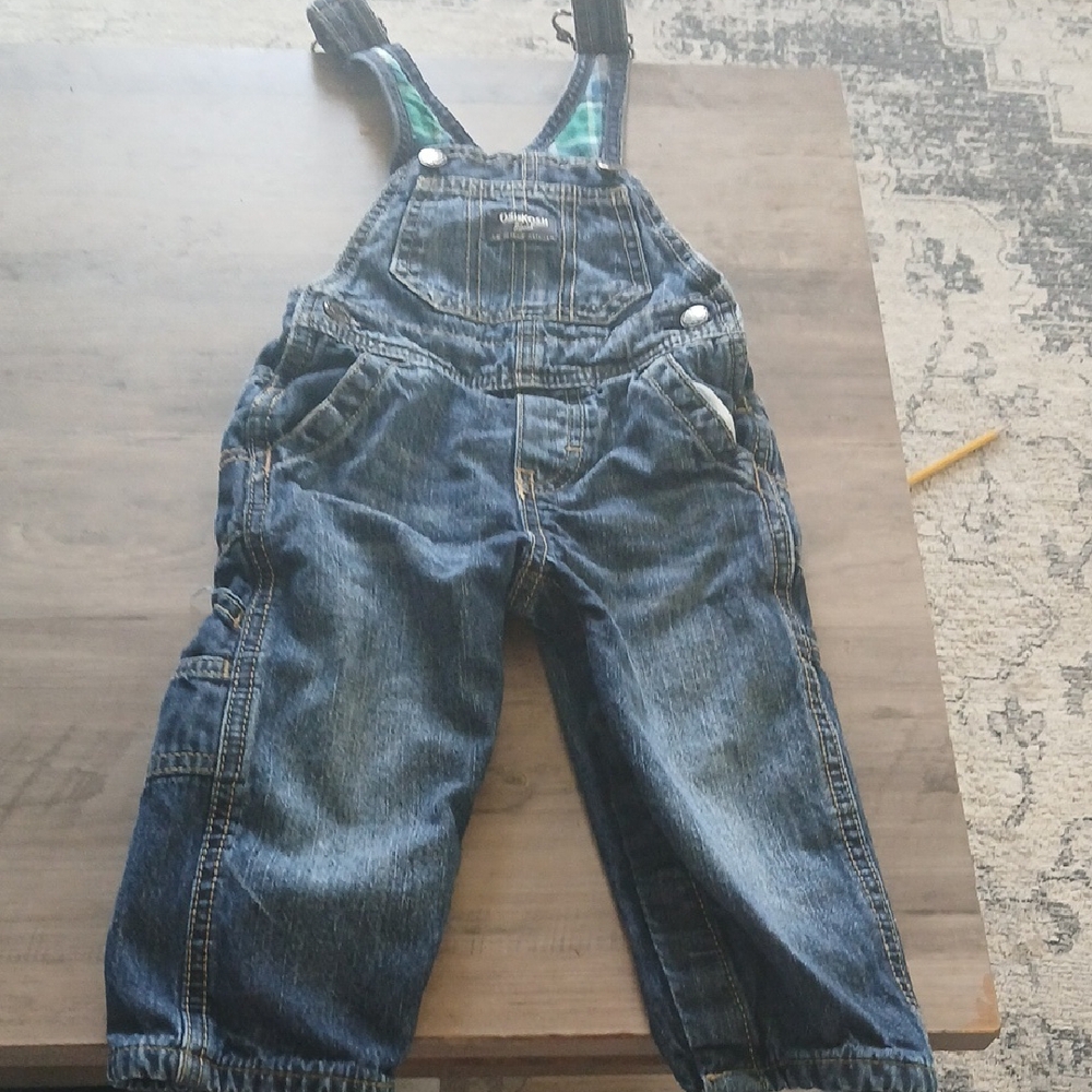 OshKosh B'gosh Classic Blue Overalls for Kids